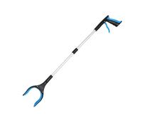 Attrezzo raccoglitore estensibile, Strumento di presa Grabber Reacher, lungo bastone di raccolta pieghevole(Blue)