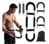 Attrezzo regolabile per avambraccio e braccio, a forma di U, per esercizi pettorali, resistenza da 15,9 a 81,6 kg, ideale per uomini, attrezzatura per il fitness Gorilla Bar