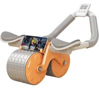Attrezzo Ruota addominale muscoli Supporto Gomito Rimbalzo Automatico Fitness