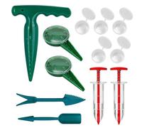 Attrezzo Seminatore Piantatore - Dibber Manuale Ergonomico Riutilizzabile a Mano - Trapiantatore E Seminatore Manuale Per Piantine - Per Aree Esterne, Parchi, Cortili, Giardini, Case E Fattorie
