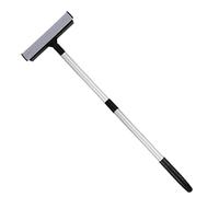 Attrezzo Squeegee Per Finestre Domestiche | Pulitore Telescopico 2 In 1 Con Spazzola Integrata | Spazzola per la Pulizia dei Vetri Auto | per Auto SUV Camion Vetro Parabrezza Casa Bagno Piastrelle e P