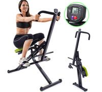 Attrezzo Total Fitness Allenamento Palestra Cardio Addominali Crunch con Display