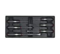 Attrezzo Vassoio Con Set Cacciaviti 6pc - Sealey TBT14 Nuovo