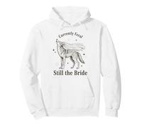 Attualmente Feral Ancora la Sposa Addio al Nubilato Lupo Felpa con Cappuccio