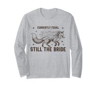 Attualmente Feral Still The Bride Bachelorette Fox Maglia a Manica