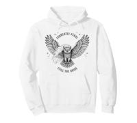 Attualmente Feral Still The Bride Bachelorette Owl Felpa con Cappuccio