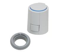 Attuatore 230 V Alpha 5/KaMo KTS/Buderus con adattatore VA10 per Dumser/Beulco/Purmo/Oventrop/Strawa/Viega/Bianchi/Watts e molto altro ancora