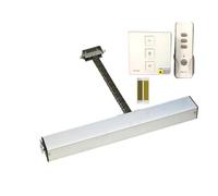 Attuatore a catena elettrico di sicurezza a distanza 220vAC da 200-400 mm con sensore pioggia a chiave remota Y,Resistenza a tutte le intemperie(Kit4)