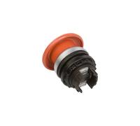 Attuatore a pomello a fungo rosso/O/ con titanio RMQ 216720