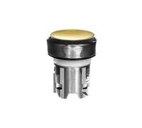 Attuatore a pulsante 22 mm giallo con SIRIUS ACT