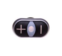 Attuatore a pulsante doppio nero (+/-) con RMQ titanio 218146
