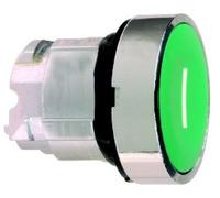 Attuatore a pulsante verde. coperto O 22, con sam. ZB4BA331