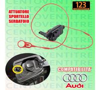 ATTUATORE CHIUSURA CENTRALIZZATA SPORTELLO CARBURANTE AUDI A1, A3, A4, A5, A6 A8
