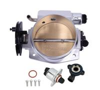 Attuatore Corpo Farfallato Per Chevy Per Corvette Per SSR Per TrailBlazer LS1 LS2 LS3 LS6 Ricambi Auto Corpo Farfallato In Alluminio Billet Nero 92 Mm/102 Mm(102mm Silver)