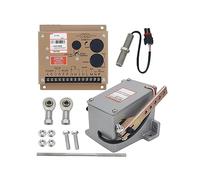 DOMOJT Attuatore del generatore Regolatore generatore Diesel ADC120 Attuatore Elettrico 12V + Regolatore di velocità ESD5500E + Sensore 3034572 (Color : 12V)