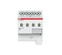 Attuatore di commutazione, 4 prese, 6 A, REG ABB SA/S4.6.2.2