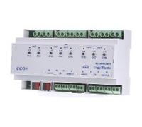 Attuatore di commutazione KNX 8 canali con ingresso binario 8 canali BEA8FK16H-E | Lingg & Janke | BEA8FK16H-E | 79241 | Dispositivo i/o multifunzione sistema