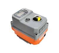 Attuatore di controllo elettrico intelligente da 20 Nm Attuatore analogico 0-5 V 0-10 V 4-20 mA for valvola proporzionale 220 V/24 V for la regolazione dell'acqua(Stem 14x14mm,ACDC24V-4-20MA)