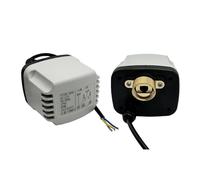 Attuatore Elettrico For Valvola A Sfera Impermeabile IP65 AC220V DC24V DC12V 3 Fili 2 Valvole A Sfera Elettriche Di Controllo Motore 1/2" 3/4" 1" 2"(24VDC,CR04)