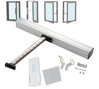 Attuatore Elettrico per Apertura Finestre, Corsa 300-800 Mm, Automatico Catena 24V, con Telecomando E Interruttore per Finestre Alte Lucernari Finestre Battente E Aperture Tetto(800mm)