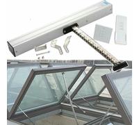 Attuatore elettrico per aprifinestra 400N a doppia catena a basso rumore con telecomando e interruttore per serre prese d'aria del tetto soluzione di apertura automatica