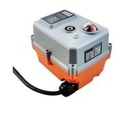 Attuatore elettronico da 50 Nm Motore di azionamento della valvola 12 V/ 24 V/110 V/230 V Ingranaggio in metallo Approvato CE Testina di controllo della valvola IP67 Ritorno in caso di interruzione di