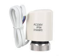Attuatore elettrotermico M30 x 1,5 mm 230 V per termostato del radiatore | & Riscaldamento a pavimento, NC/NO commutabile, IP54 impermeabile, risposta rapida 3-5 min, valvola HVAC a risparmio