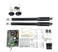 Attuatore for cancelli a battente Apriporta Apricancello Cancello domestico 150DC. Lampada Di Segnalazione, Fotocellule Incluse. Telecomando for Stabile e Affidabile(150DCYS)