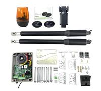 Attuatore for cancelli a battente Apriporta Apricancello Cancello domestico 150DC. Lampada Di Segnalazione, Fotocellule Incluse. Telecomando for Stabile e Affidabile(150DCSLYSGL)