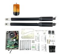 Attuatore for cancelli a battente Apriporta Apricancello Cancello domestico 150DC. Lampada Di Segnalazione, Fotocellule Incluse. Telecomando for Stabile e Affidabile(150DCSL430)