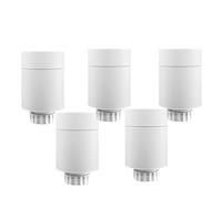 Attuatore For Radiatore Tuya Smart ZigBee Valvola Termostatica Programmabile Regolatore Di Temperatura Controllo Vocale Tramite Regolazione Automatica(Zigbee 5PCS)