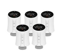 Attuatore For Testa Valvola Termostatica TRV Wifi Regolatore Di Temperatura For Radiatore Risparmia Sui Costi Di Riscaldamento Energetico(TRV706Z 5PCS)