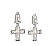 Attuatore in acciaio inossidabile JDF1200S015V, valvola a sede inclinata a due posizioni e tre vie, accoppiatore rapido, 1 pezzo(SS304 040V G1-1-2)