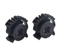 Attuatore Ingranaggio Porta Miscelazione 2 Pezzi 443cm Accessori Auto Nero