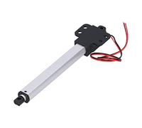 Attuatore Lineare, 100 Mm 12V Tensione di Ingresso Interruttore di Fine Corsa Interno a Basso Rumore Protezione Cortocircuito Mini Attuatore Lineare Elettrico (Corsa 100mm-15mm/s-50N)