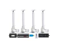 Attuatore lineare 8000N a 4 pezzi con set di controllo (1V4) 24V Corsa 50MM~350MM(800N 25mms,50mm stroke)