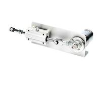 Attuatore lineare alternativo DC24V 12V Motore telescopico fai da te Asta push-pull Corsa 15/20/25/30 mm Motore fai da te(12V 500RPM,EU)
