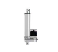 Attuatore Lineare, Attuatore lineare motore passo-passo 17 DC24V Max 40mm/s 500N Asta di spinta elettrica in lega di alluminio(Stroke 350mm,20mm-s 200N)