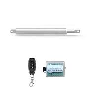 Attuatore lineare, Attuatori lineari 12V 24V con motore lineare a controllo remoto Carico massimo Motore asta di spinta in acciaio inossidabile 1100N 10MM-300MM(100mm Stroke,24V 300N 12mm per s)