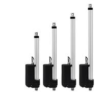 Attuatore lineare da 12 V, 24 V, 48 V, 12000 N, 150 mm, 200 mm, 450 mm, 500 mm, inseguitore solare, potenziometro, sensori Hall possono essere aggiunti (5000N 25 mm, corsa 250 mm, 24 V)