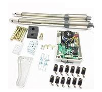Attuatore lineare elettrico 300kgs Motore di apertura automatica del cancello a battente for strada privata Kit di automazione per cancelli(Kit 6)
