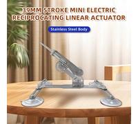 Attuatore lineare elettrico con corsa da 39 mm Staffa lineare alternativa ad angolo regolabile Staffa in acciaio inossidabile Poggiapiedi antiscivolo