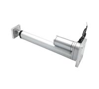 Attuatore lineare elettrico da 1500 N, asta di spinta DC12V 24V, motore lineare con piastra superiore e inferiore fissa for aprifinestra con inseguitore solare(60mm-s 150N,800mm Stroke,DC 24V)