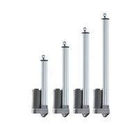 Attuatore lineare impermeabile IP65 24V 3000N Corsa 50mm-400mm Motorizzazione porta inseguitore solare 150mm/s(600N 35mm s,Stroke 300mm)