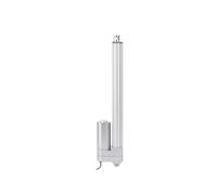 Attuatore lineare IP65 a basso rumore 12V/24V 2500N 100mm/300mm/500mm Corsa Pannello solare Apertura finestra(700N 17mm s,STROKE 400MM_12V)