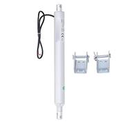 Attuatore lineare pistone elettrico mini, corsa 100 mm, corpo in lega di alluminio - Resistente e silenzioso, IP65 DC12V, per letti medici e poltrone (CC 12 V)