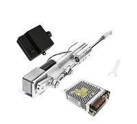 Attuatore lineare, Set motore elettrico DC 12V 24V Design fai-da-te di attuatori lineari a ciclo alternativo Eletric Actuador Lineal Motor(20rpm,24V Motor Kit)