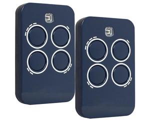 Attuatore per porta del garage Hansender per ECHO TX4 433 RC,ECHO TX2 433 RC,TE443H BRAVO compatibile con telecomando GENIUS 433,92 MHz telecomando radio duplicatore, 2 pezzi