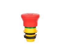 Attuatore pulsante di sicurezza rosso 40 mm PLplatinum LPCB6744