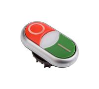 Attuatore pulsante doppio verde/rosso/O-I RMQ Titan 284830